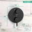 Ecostat S Thermostatic Trim with Volume Control and Diverter (Matte Black), 15758671