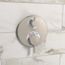 Ecostat S Thermostatic Trim with Volume Control and Diverter (Brushed Nickel), 15758821