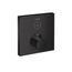 ShowerSelect Thermostatic Trim for 1 Function, Square (Matte Black), 15762671