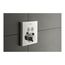 ShowerSelect Thermostatic Trim for 2 Functions, Square (Chrome), 15763001