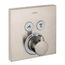ShowerSelect Thermostatic Trim for 2 Functions, Square (Brushed Nickel), 15763821