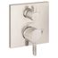 Ecostat Pressure Balance Trim Square with Diverter (Brushed Nickel), 15862821