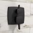 Ecostat Classic Pressure Balance Trim Classic Square with Diverter (Matte Black), 15865671
