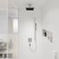 Pulsify E Extension Pipe for Ceiling Mount E, 4" (Brushed Nickel), 24338821