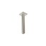 Pulsify E Extension Pipe for Ceiling Mount E, 12" (Brushed Nickel), 24339821
