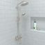 Croma Showerhead 220 1-Jet, 2.5 GPM (Brushed Nickel), 26465821