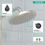 Croma Showerhead 220 1-Jet, 2.5 GPM (Brushed Nickel), 26465821