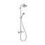 Croma Showerpipe 220 1-Jet, 2.5 GPM (Chrome), 27185001