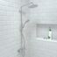 Croma Showerpipe 220 1-Jet, 2.5 GPM (Chrome), 27185001