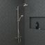 Croma Showerpipe 220 1-Jet, 2.5 GPM (Brushed Nickel), 27185821