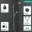 Croma Showerpipe 220 1-Jet, 2.5 GPM (Brushed Nickel), 27185821
