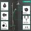 Croma Select E Showerpipe 180 2-Jet, 2.0 GPM (Brushed Nickel), 27257821