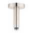 Raindance E Extension Pipe for Ceiling Mount (Brushed Nickel), 27393821