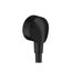 FixFit Wall Outlet with Check Valves (Matte Black), 27458673