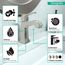 Metris C Single-Hole Bathroom Faucet 100 with Pop-Up Drain, 1.2 GPM (Brushed Nickel), 31075821