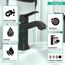 Metris C Single-Hole Bathroom Faucet 100 with Pop-Up Drain, 1.2 GPM (Rubbed Bronze), 31075921