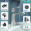 Metris Single-Hole Bathroom Faucet 110 with Pop-Up Drain, 1.2 GPM (Brushed Nickel), 31080821