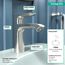 Metris Single-Hole Bathroom Faucet 110 with Pop-Up Drain, 1.2 GPM (Brushed Nickel), 31080821