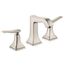 Metropol Classic Widespread Bathroom Faucet 110 with Lever Handles and Pop-Up Drain, 1.2 GPM (Brushed Nickel), 31330821