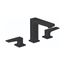 Metropol Widespread Bathroom Faucet 110 with Lever Handles and Pop-Up Drain, 1.2 GPM (Matte Black), 32516671