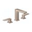 Metropol Widespread Bathroom Faucet 110 with Lever Handles and Pop-Up Drain, 1.2 GPM (Brushed Nickel), 32516821