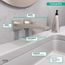 Metropol Wall-Mounted Single-Handle Bathroom Faucet Trim with Lever Handle, 1.2 GPM (Brushed Nickel), 32526821