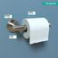 Logis Universal Toilet Paper Holder without Cover (Chrome), 41726000