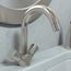 Logis Single-Hole Bathroom Faucet 150 with Swivel Spout and Pop-Up Drain, 1.2 GPM (Brushed Nickel), 71222821