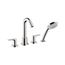 Logis 4-Hole Roman Tub Set Trim with 2.0 GPM Handshower (Chrome), 71514001