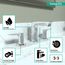 Talis E Widespread Bathroom Faucet 150 with Pop-Up Drain, 1.2 GPM (Chrome), 71733001
