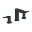 Talis E Widespread Bathroom Faucet 150 with Pop-Up Drain, 1.2 GPM (Matte Black), 71733671