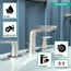 Talis E Widespread Bathroom Faucet 150 with Pop-Up Drain, 1.2 GPM (Brushed Nickel), 71733821