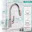 Focus N Prep Kitchen Faucet, 2-Spray Pull-Down, 1.75 GPM (Stainless Steel Optic), 71801801