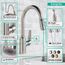 Focus N Prep Kitchen Faucet, 2-Spray Pull-Down, 1.75 GPM (Stainless Steel Optic), 71801801