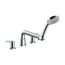 Talis S 4-Hole Roman Tub Set Trim with 1.8 GPM Handshower (Chrome), 72414001