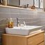 Rebris E Single-Hole Bathroom Faucet 110 with Pop-Up Drain, 1.2 GPM (Chrome), 72557001