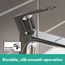 Rebris E Single-Hole Bathroom Faucet 110 with Pop-Up Drain, 1.2 GPM (Brushed Nickel), 72557821