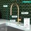 Talis N High Arc Kitchen Faucet, O-Style, 2-Spray Pull-Down, 1.75 GPM (Brushed Gold Optic), 72800251