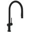 Talis N High Arc Kitchen Faucet, O-Style 2-Spray Pull-Down, 1.75 GPM (Matte Black), 72800671