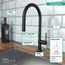 Talis N High Arc Kitchen Faucet, O-Style 2-Spray Pull-Down, 1.75 GPM (Matte Black), 72800671