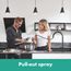 Talis N High Arc Kitchen Faucet, O-Style 2-Spray Pull-Down, 1.75 GPM (Matte Black), 72800671