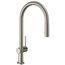 Talis N High Arc Kitchen Faucet, O-Style 2-Spray Pull-Down, 1.75 GPM (Stainless Steel Optic), 72800801