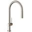 Talis N High Arc Kitchen Faucet, O-Style 2-Spray Pull-Down, 1.75 GPM (Polished Nickel), 72800831