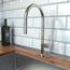 Talis N High Arc Kitchen Faucet, O-Style 2-Spray Pull-Down, 1.75 GPM (Polished Nickel), 72800831