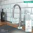 Talis S High Arc Kitchen Faucet, 2-Spray Pull-Down, 1.75 GPM (Stainless Steel Optic), 72813801