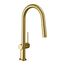 Talis N High Arc Kitchen Faucet, A-Style, 2-Spray Pull-Down, 1.75 GPM (Brushed Gold Optic), 72846251