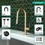 Talis N High Arc Kitchen Faucet, A-Style, 2-Spray Pull-Down, 1.75 GPM (Brushed Gold Optic), 72846251