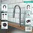 Talis N High Arc Kitchen Faucet, A-Style 2-Spray Pull-Down, 1.75 GPM (Stainless Steel Optic), 72846801