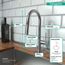 Talis N High Arc Kitchen Faucet, A-Style 2-Spray Pull-Down, 1.75 GPM (Stainless Steel Optic), 72846801