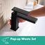 Tecturis E Single-Hole Bathroom Faucet 80 with Pop-Up Drain, 1.2 GPM (Matte Black), 73002671